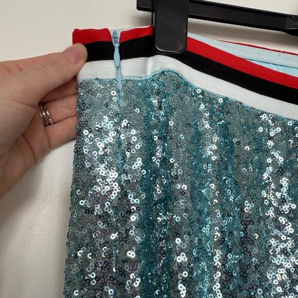 NWT NEW Anthropologie Sunday in Brooklyn Strapless Sequin Midi Dress - Picture 5 of 7